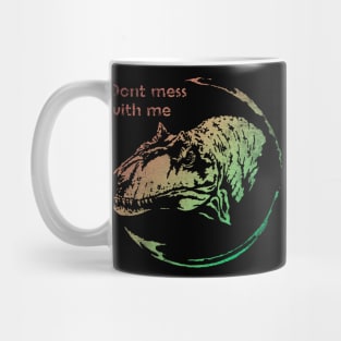 Allosaurus Jurassic Dinosaur Vintage Mug